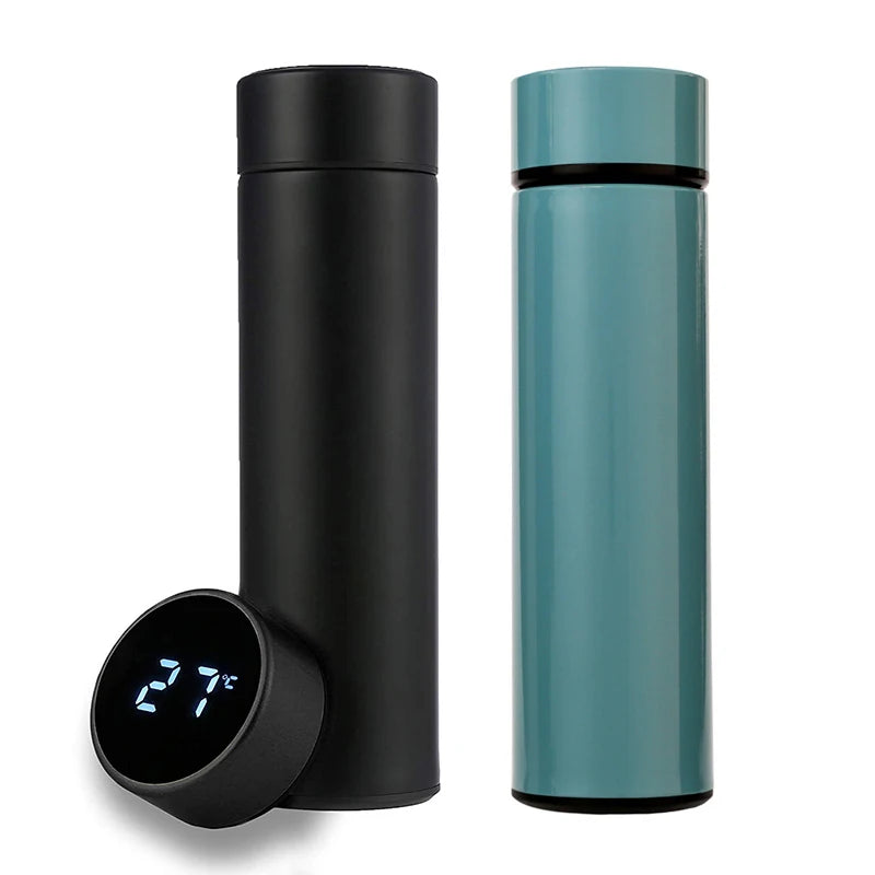 Smart Stainless Steel Bottle with LED Temperature Display