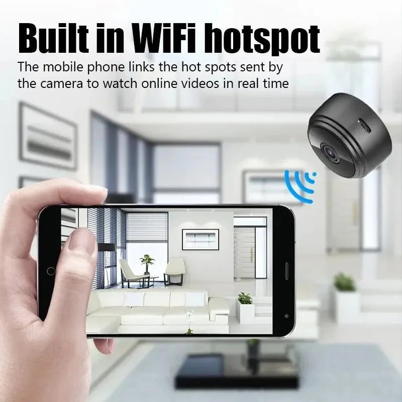 A9 Mini WiFi Camera – Wireless Security & Smart Monitoring